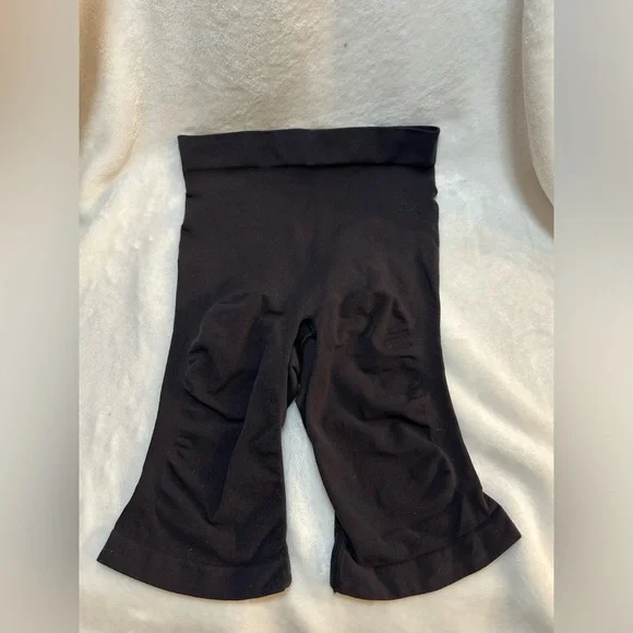 NWOT SKIMS SCULPTING SHORT MID THIGH WITH OPEN GUSSET L/XL‎ BLACK/Onyx - Picture 6 of 9